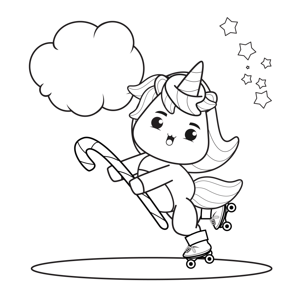 Little unicorn deliver gifts 3