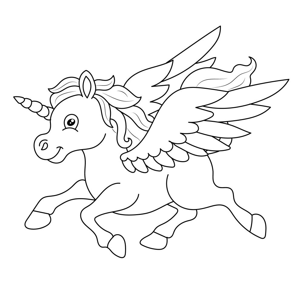Baby Pegasus Coloring Pages At Getcolorings Com Free - vrogue.co