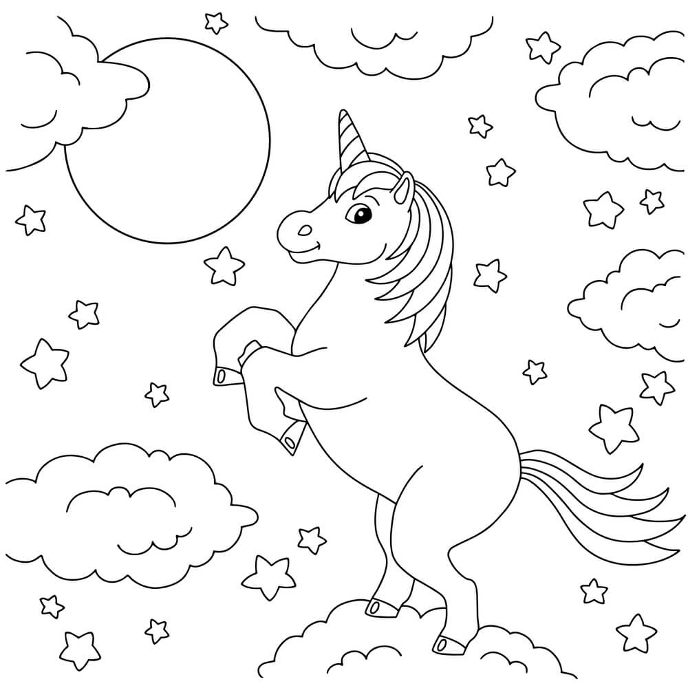 Unicorn clouds